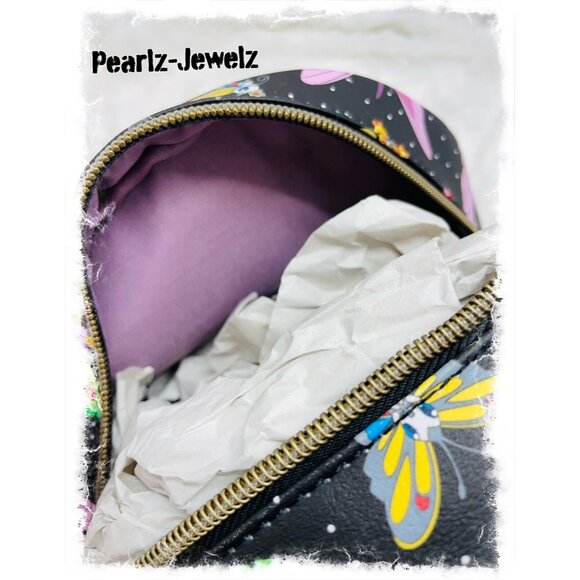 Loungefly Pokemon Winged Types Moths Butterflies Black Mini Backpack NWT main image 4